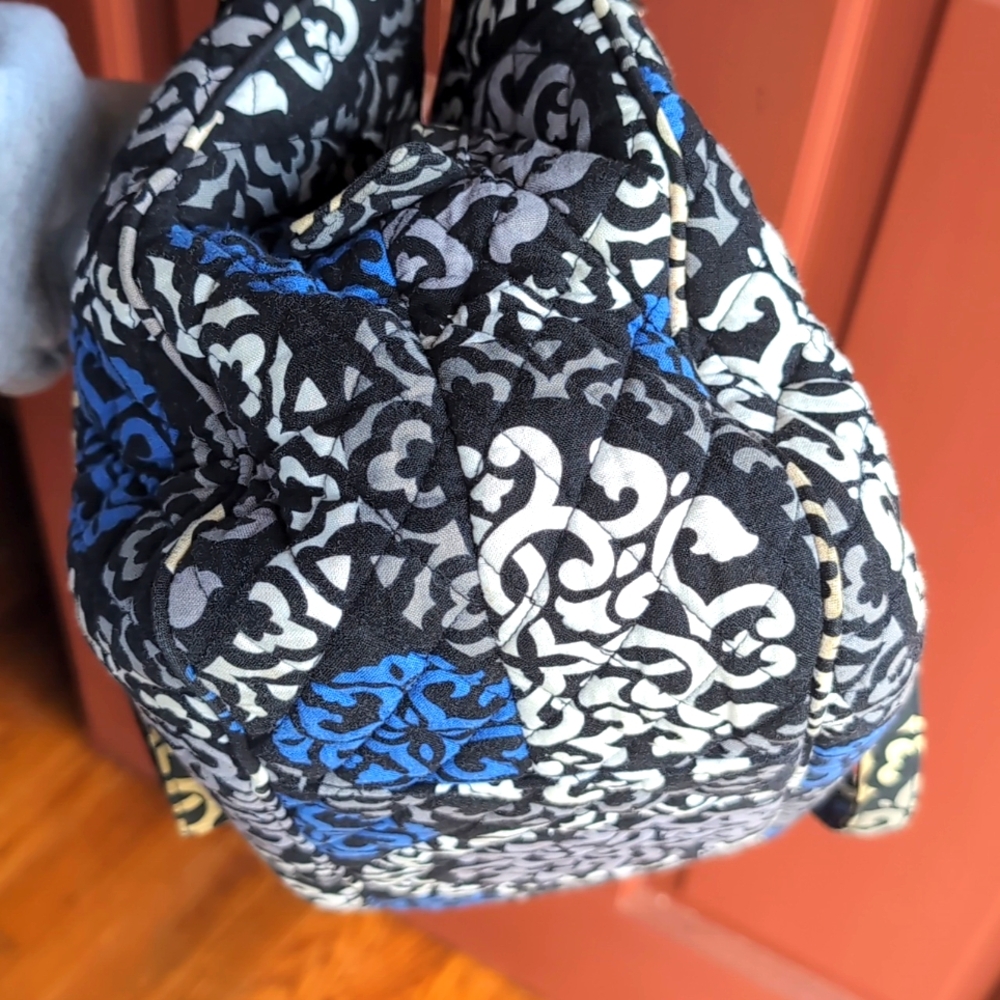 Vers Bradley "Emily" satchel in Canterbury Cobalt pattern - Picture 9 of 14